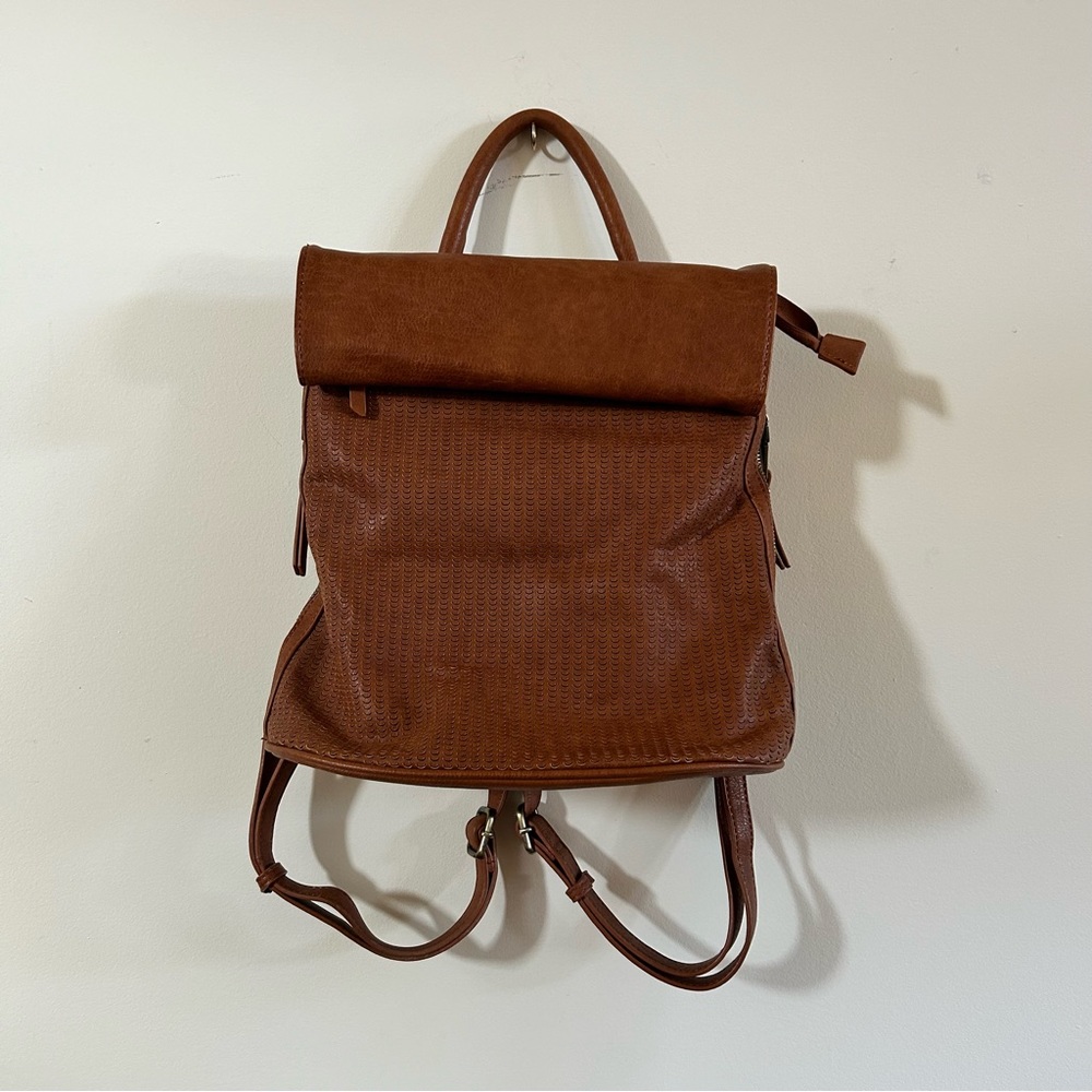 Antik Kraft Leather Backpack